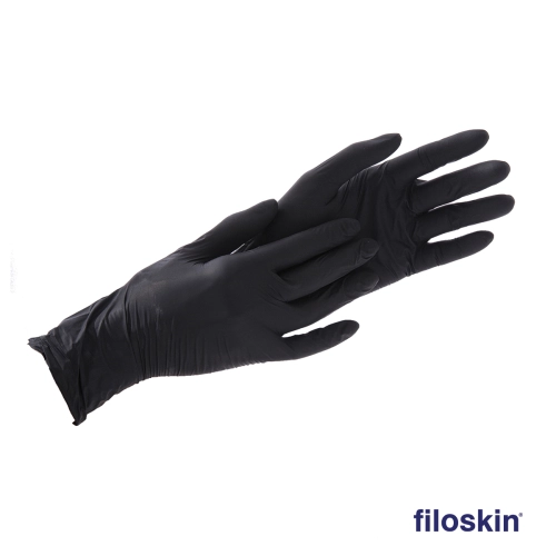 Filoskin νιτρίλιο Extra Strong μαύρο χωρίς πούδρα
