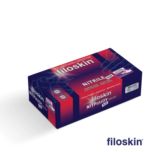 Filoskin νιτρίλιο μπλε χωρίς πούδρα