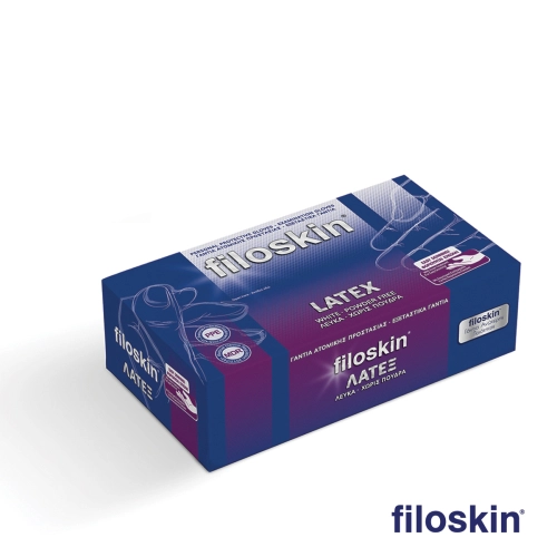 Filoskin λάτεξ λευκό χωρίς πούδρα