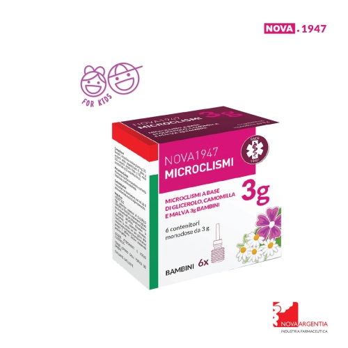 Nova 1947 microenemas with glycerol for kids