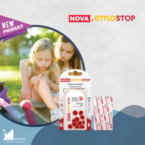 Nova Emostop haemostatic swab 