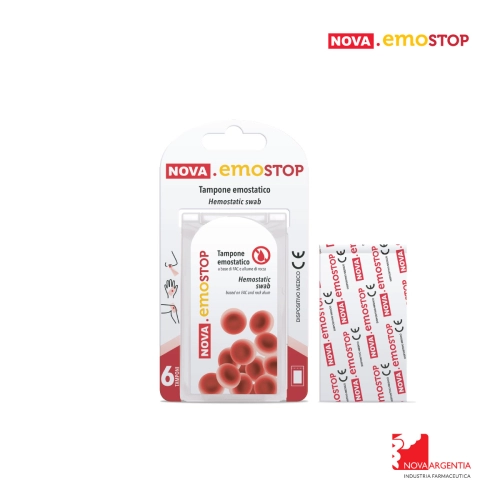 Nova Emostop haemostatic swab 