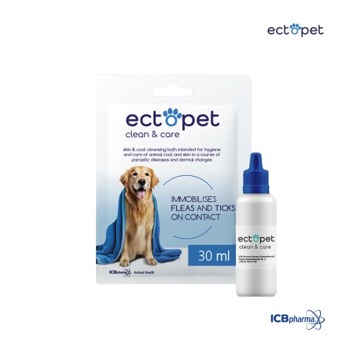 Ectopet Clean & Care καθαριστικό για μπάνιο κατοικιδίων 30ml
