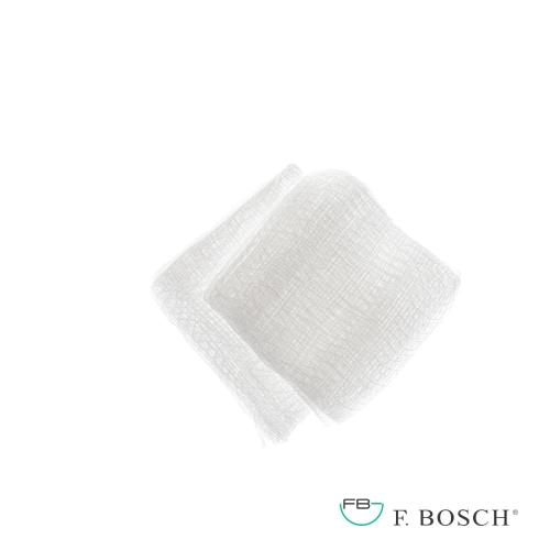 F.Bosch gauze swab, sterile, 5cm x 5cm, 8ply
