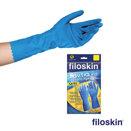 Filoskin λάτεξ, γενικής χρήσης, μπλε