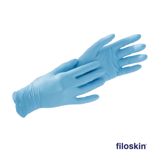 Filoskin νιτρίλιο Extra Strong μπλε χωρίς πούδρα